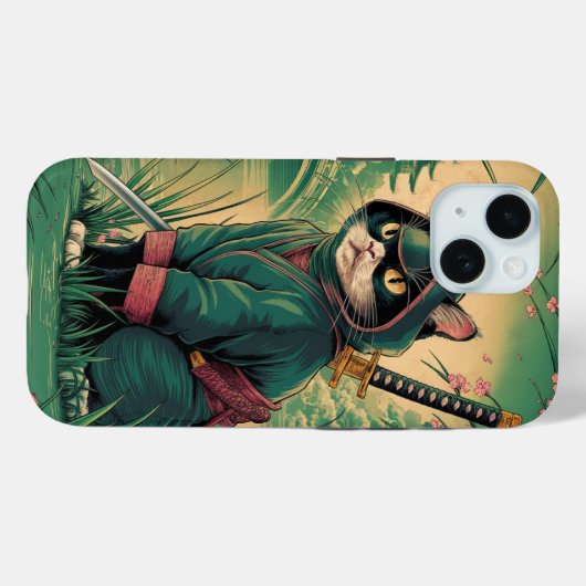  Ninja Cat Case-Mate iPhone Case (Achterkant (horizontaal))