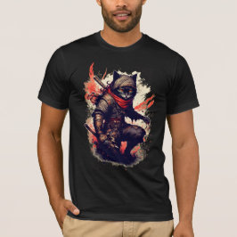 Ninja Cat Hero T-shirt