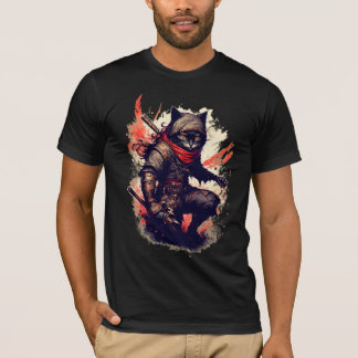 Ninja Cat Hero T-shirt