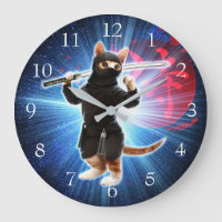 Ninja Cat in de ruimte.