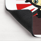 ninja cat kawaii muismat (Hoek)