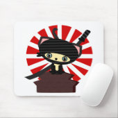 ninja cat kawaii muismat (Met muis)