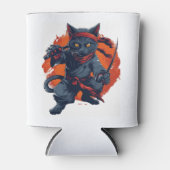 Ninja Cat Stealth Blikjeskoeler (Voorkant)