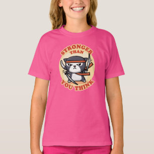 Ninja Cat   Sterker dan je denkt T-shirt
