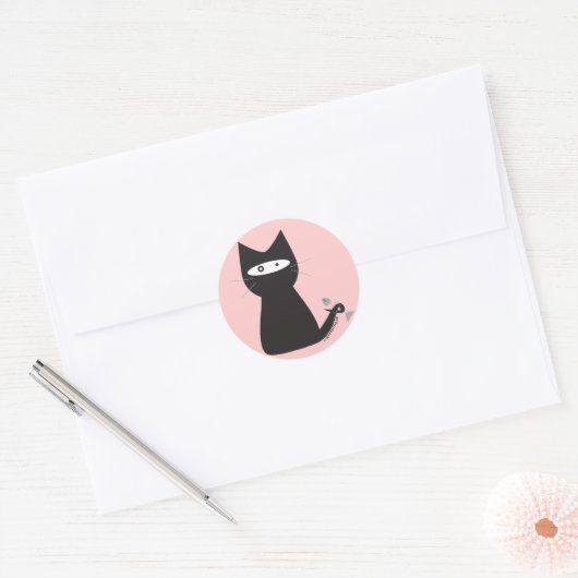 Ninja Cat Stickers (Envelop)
