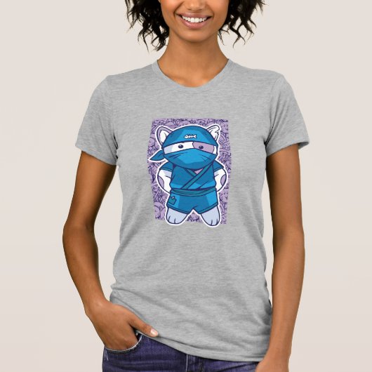 Ninja Cat T-shirt (Voorkant)