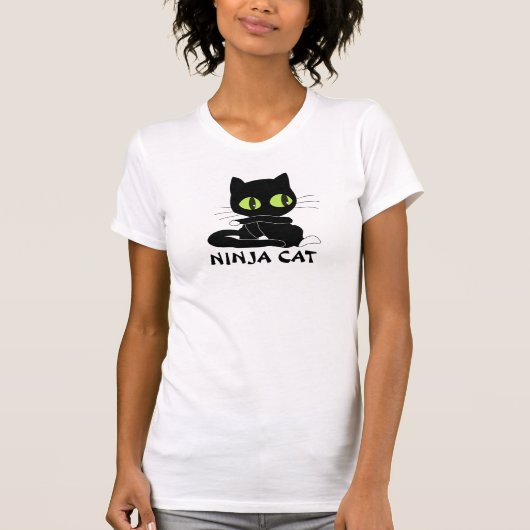 Ninja Cat T-shirt (Voorkant)