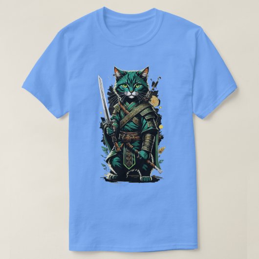 Ninja Cat T-shirt (Design voorkant)