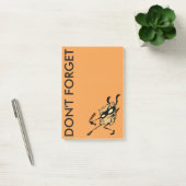 NINJA CHEEST MET NUNCHUCKS POST IT NOTEPAD POST-IT® NOTES (Kantoor)
