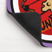 NINJA CHEEST MET VERTICALE MUISMAT VAN NUNCHUCKS (Hoek)