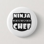 Ninja Chef Ronde Button 5,7 Cm (Voorkant)