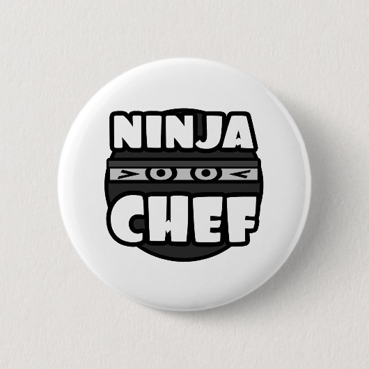 Ninja Chef Ronde Button 5,7 Cm (Voorkant)