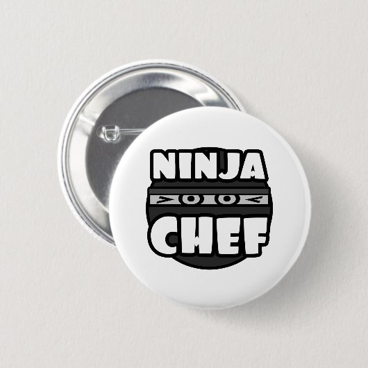 Ninja Chef Ronde Button 5,7 Cm (Voorkant /achterkant)