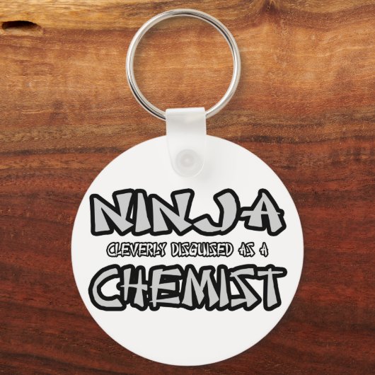 Ninja...Chemist Sleutelhanger (Voorkant)