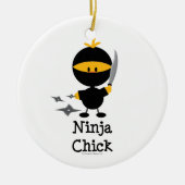 Ninja Chick Ornament (Voorkant)