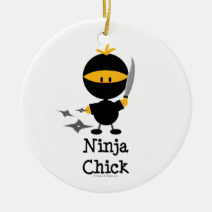 Ninja Chick Ornament