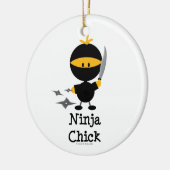 Ninja Chick Ornament (Links)