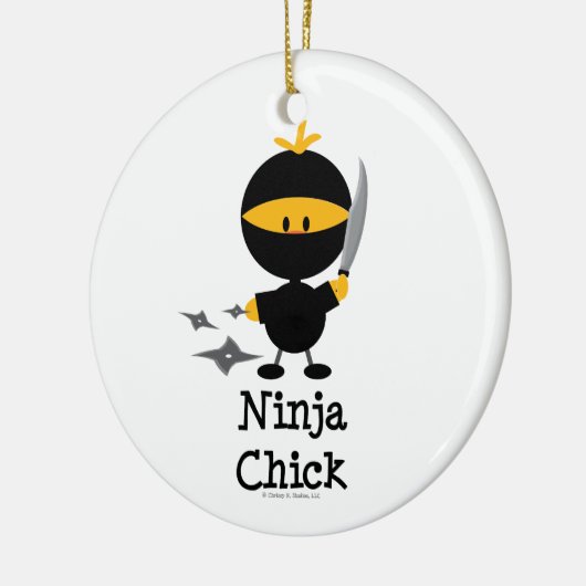 Ninja Chick Ornament (Links)