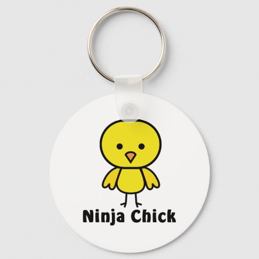 Ninja Chick Sleutelhanger (Voorkant)