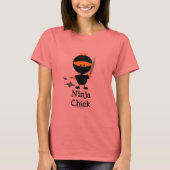 Ninja Chick T-shirt (Voorkant)