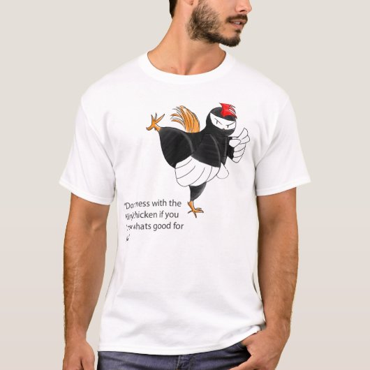 Ninja Chicken T-shirt (Voorkant)