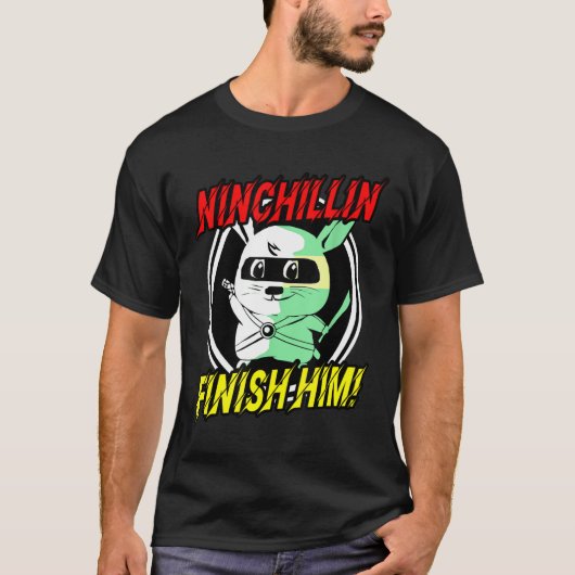 Ninja Chinchilla T-shirt (Voorkant)
