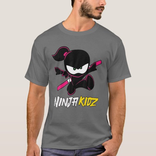  Ninja Classic Art Kidz Essential Video Gam T-shirt (Voorkant)