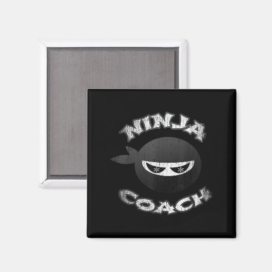 Ninja Coach Multitasking Team Trainer Speaker Gym Magneet (Voorkant / Achterkant)