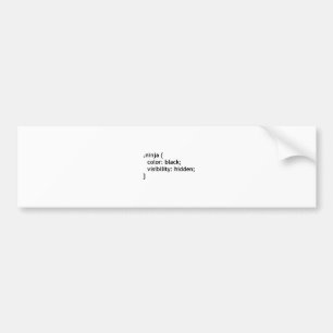 Ninja-code, script bumpersticker