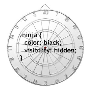 Ninja-code, script dartbord