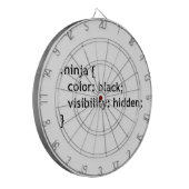 Ninja-code, script dartbord (Voorkant Links)