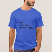 ninja-code, script letterhead t-shirt (Voorkant)