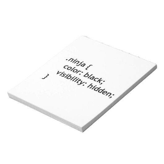 Ninja-code, script notitieblok (Linkerzijde)