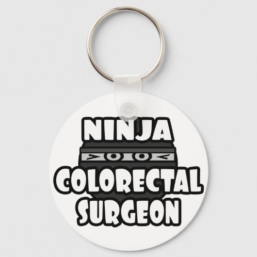 Ninja Colorectal Surgeon Sleutelhanger (Voorkant)