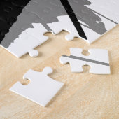 Ninja con sombra legpuzzel (Zijkant)