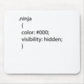 Ninja css-definitie muismat (Voorkant)
