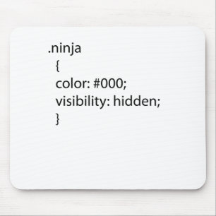 Ninja css-definitie muismat