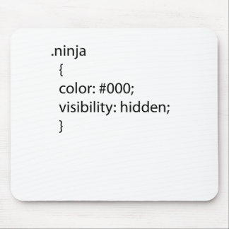 Ninja css-definitie muismat