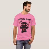 NINJA DAD Funny T-Shirts (Voorkant volledig)