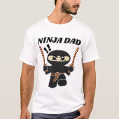 NINJA DAD Funny T-Shirts & Sweatshirts (Voorkant)