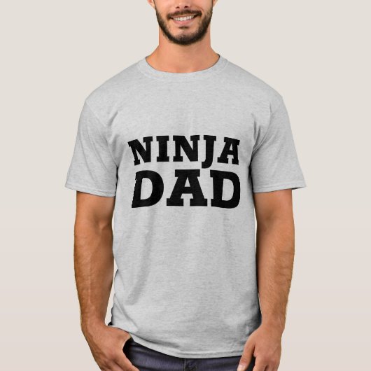 NINJA DAD T-Shirts en sweatshirts (Voorkant)