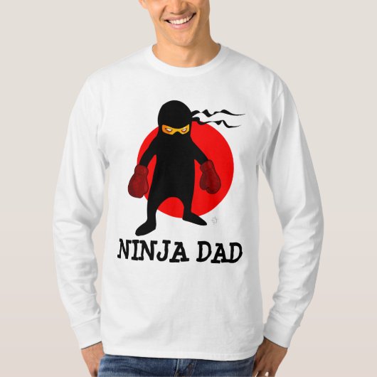 NINJA DAD T-Shirts VADERDAG T - shirts (Voorkant)