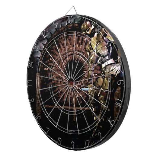 Ninja Dart Board Dartbord (Voorkant Rechts)