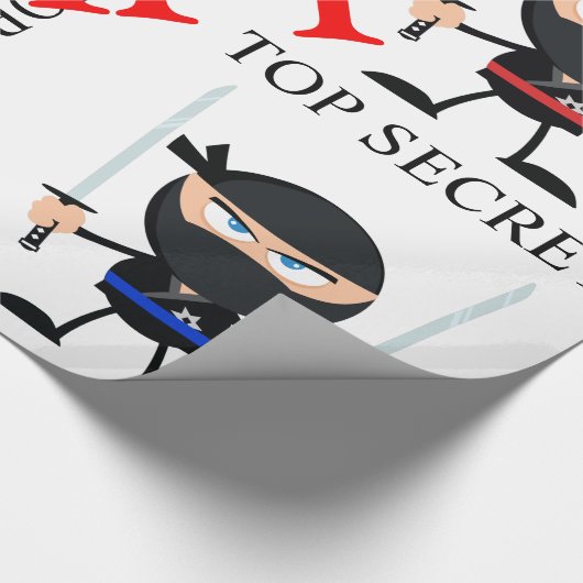 Ninja de Gift Guards Cadeaupapier (Hoek)