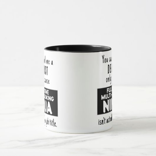 Ninja Dentist Mok (Midden)