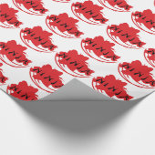 Ninja Design Wrapping Paper Cadeaupapier (Hoek)