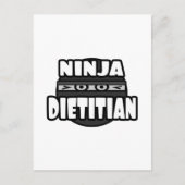 Ninja Dietitian Briefkaart (Voorkant)