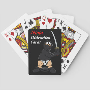 Ninja Distraction Cards Speelkaarten