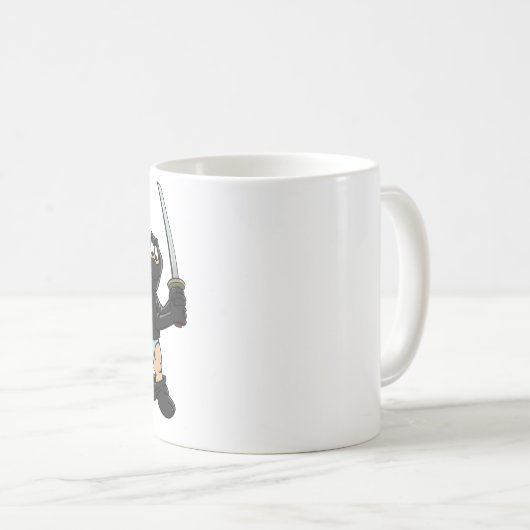 Ninja Distraction Mok (Voorkant rechts)