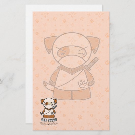 Ninja Doggy! Papierwaren (Voorkant / Achterkant)